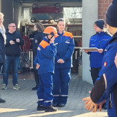 Verabschiedung Linus in die JF