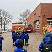 Besuch FTZ Mini-Retter Feuerwehr Lauenburg