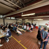 Grillen an der Wache