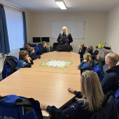 Bild Besuch Polizeiwache Lauenburg