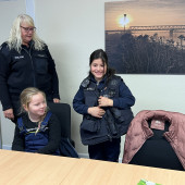 Bild Besuch Polizeiwache Lauenburg