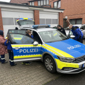 Bild Besuch Polizeiwache Lauenburg