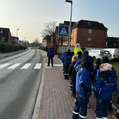 Verkehrserziehung mit der Polizei Lauenburg 1