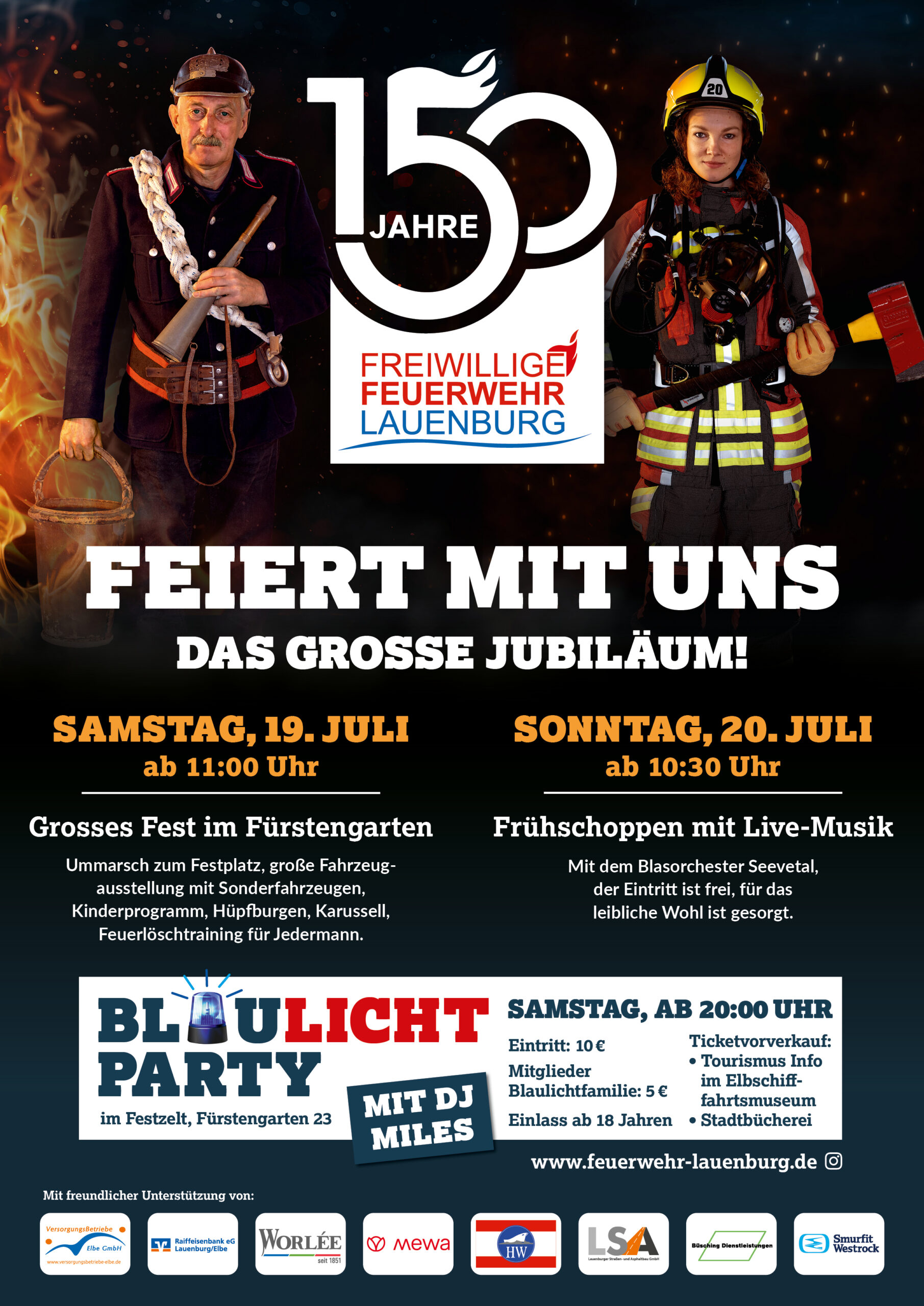 150 Jahre Feuerwehr Lauenburg - 2