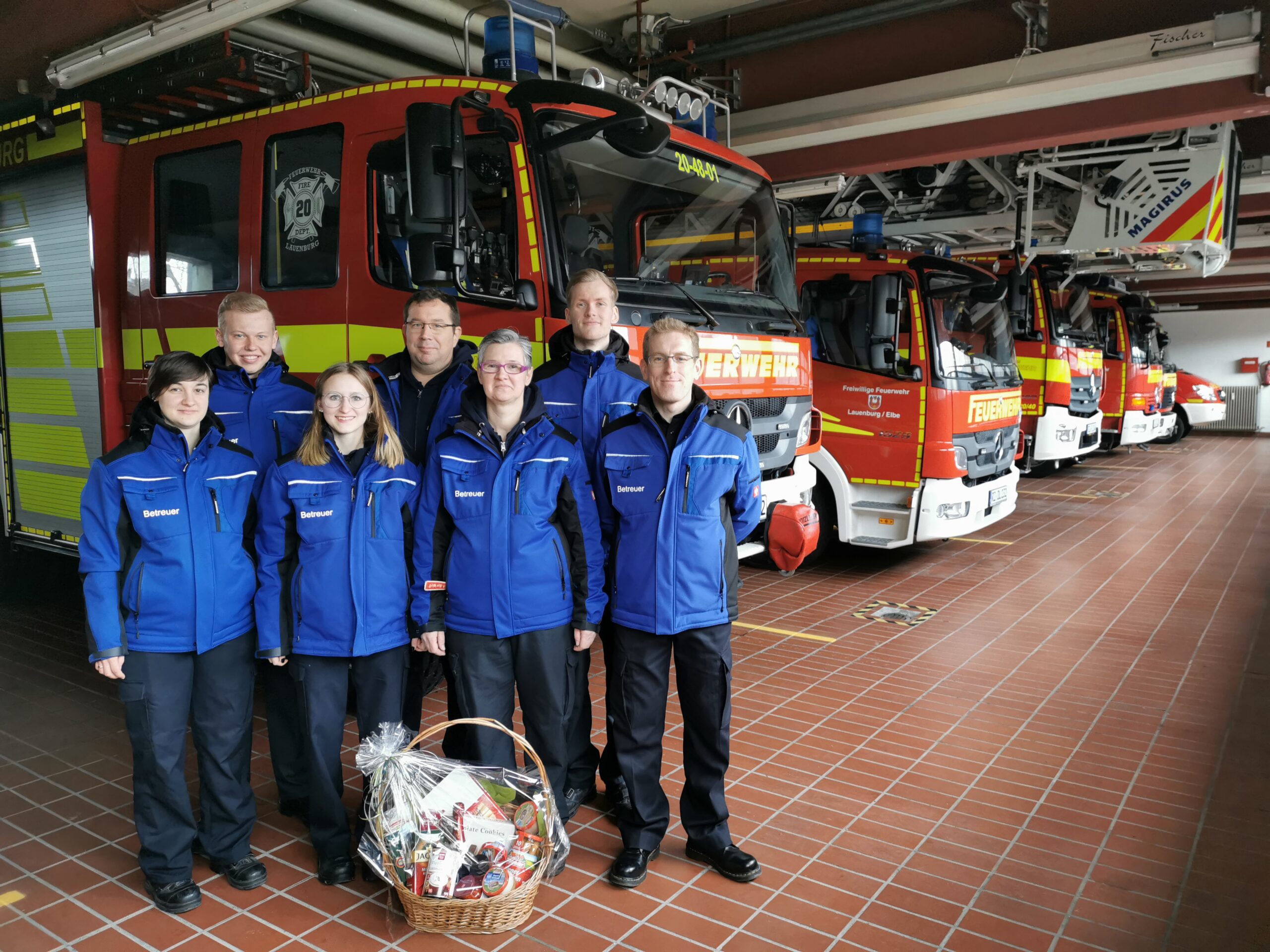 Verabschiedung von Sebastian