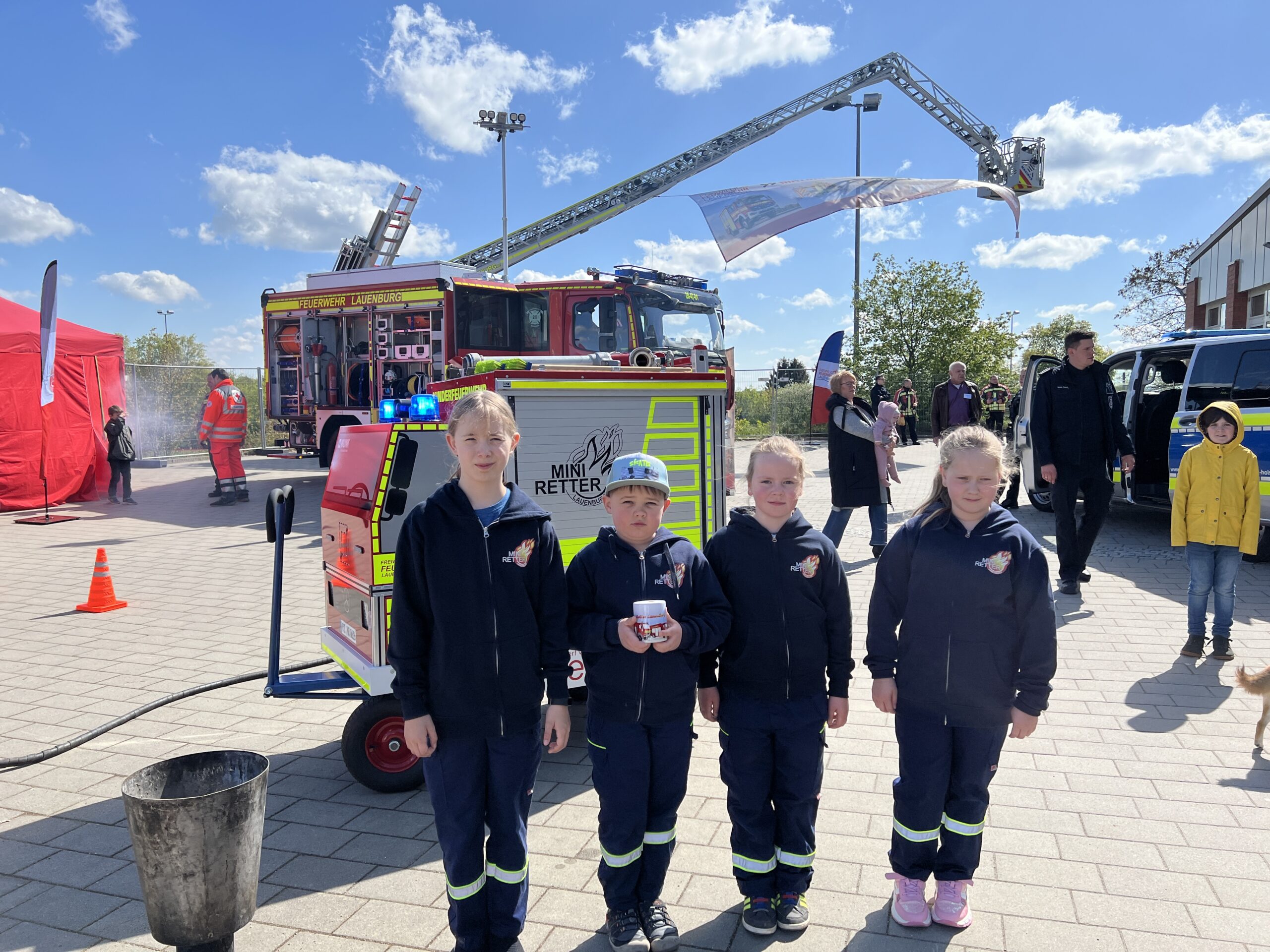 Mini-Retter auf der Lauenburg Messe 2024