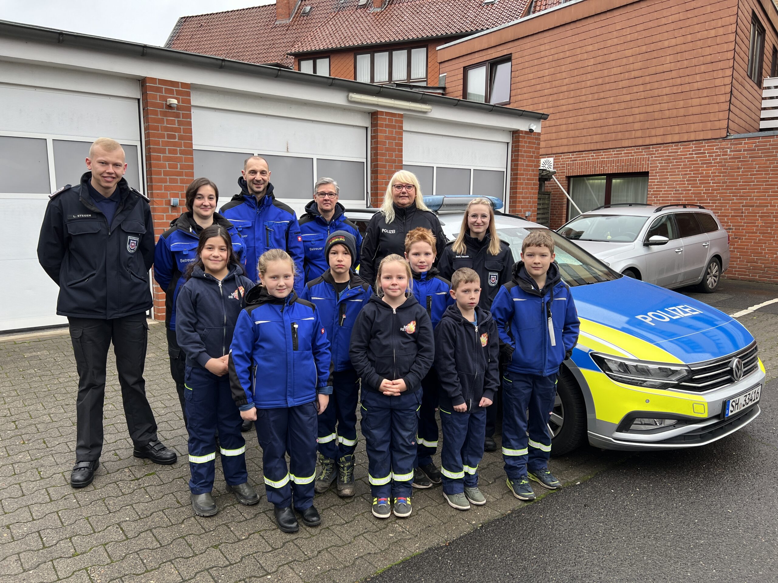 Besuch Polizeiwache Lauenburg