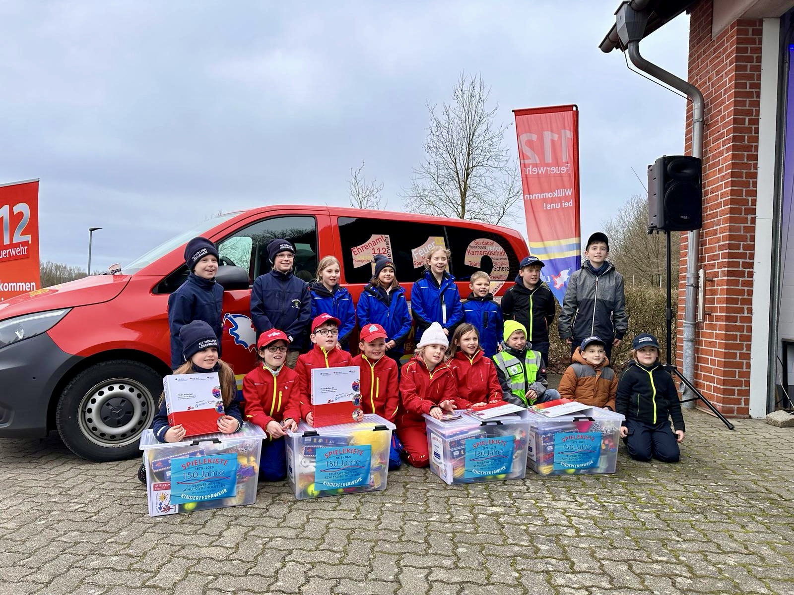 Übergabe Spielekisten