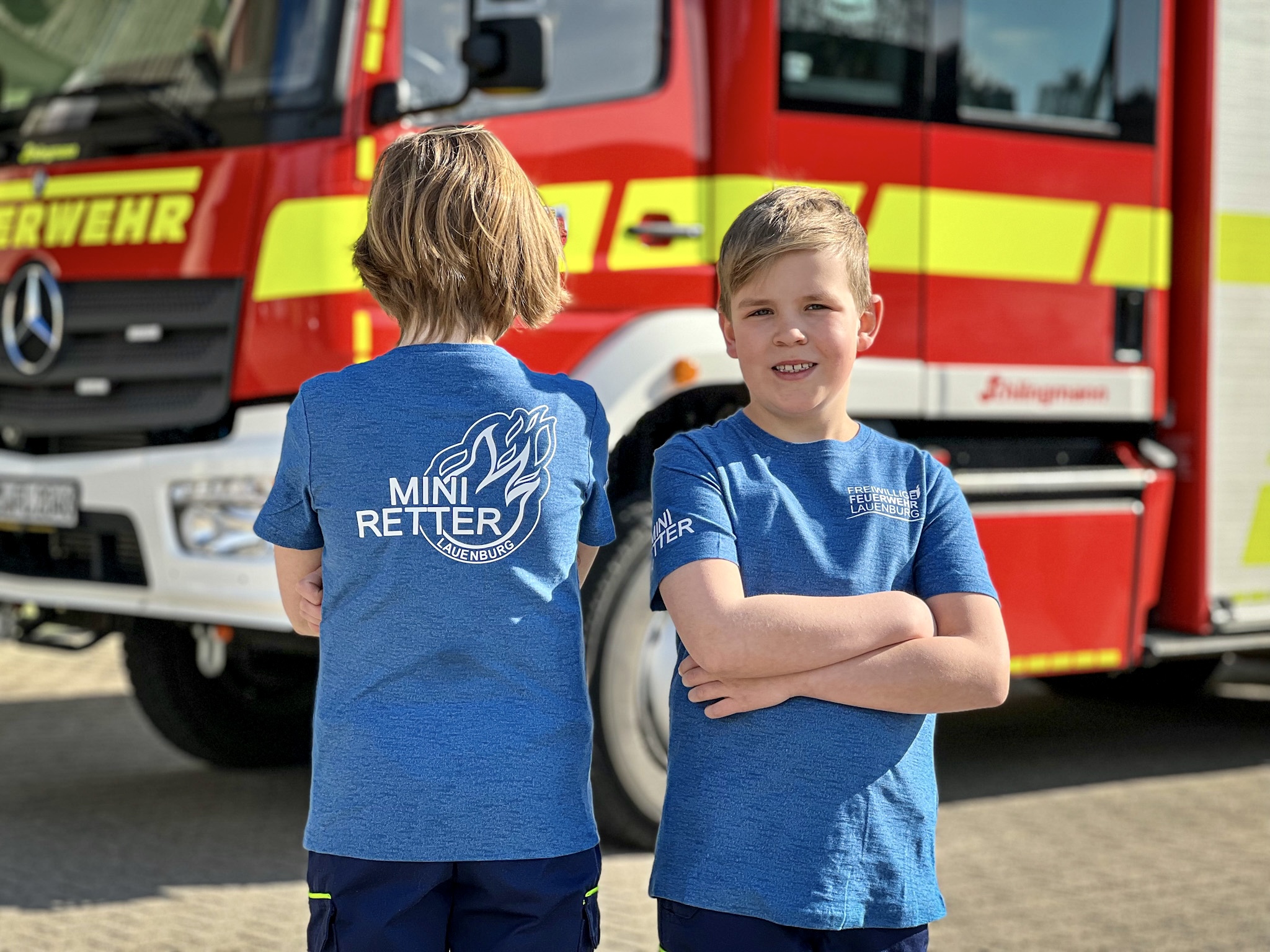 Neue T-Shirts für die Mini-Retter