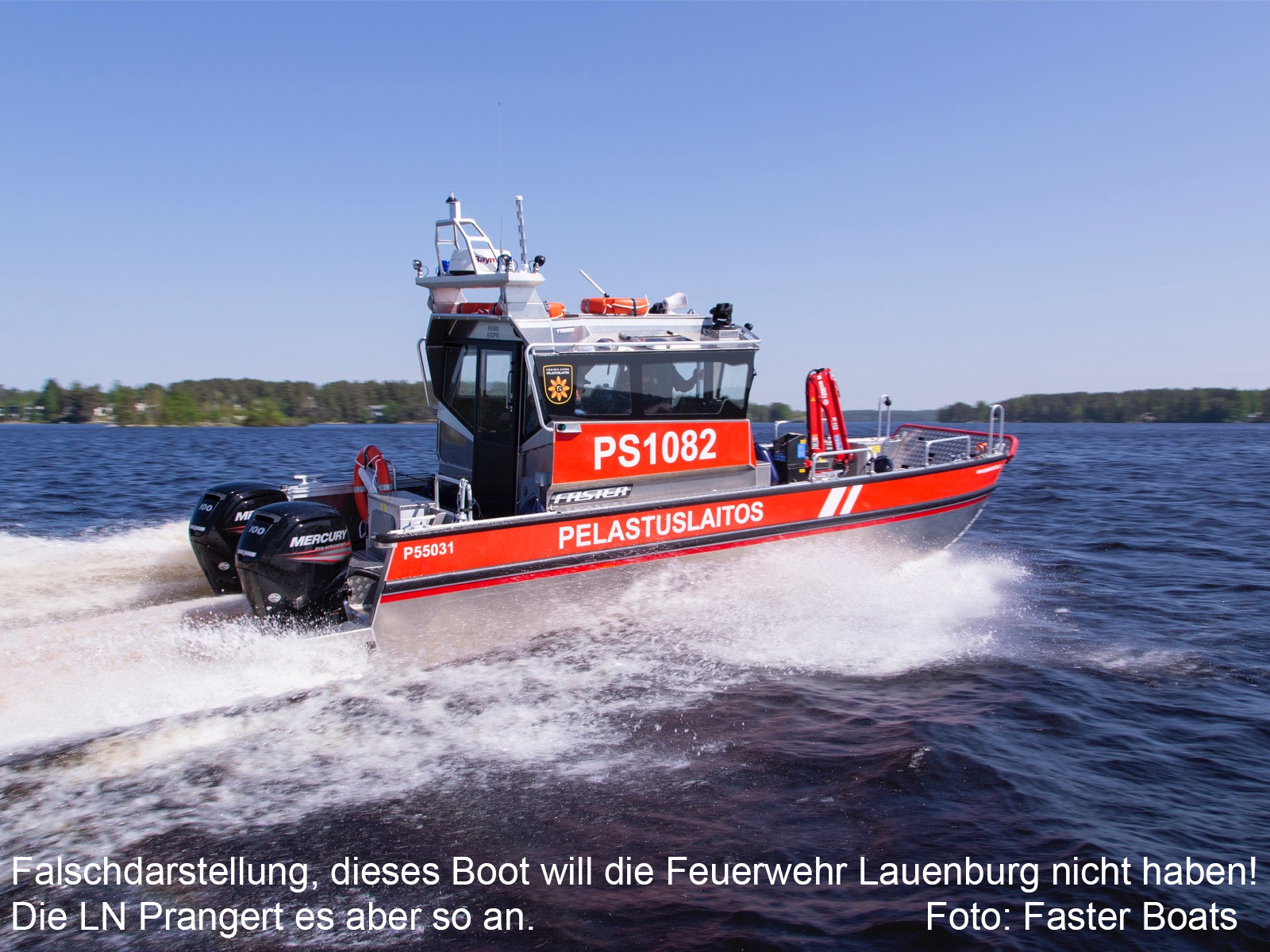 Falsche Presse über die Feuerwehr Lauenburg - 6
