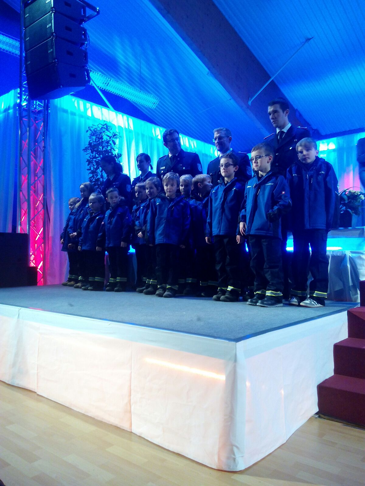 Vorstellung der neuen Uniform beim Neujahrsempfang der Stadt - 3