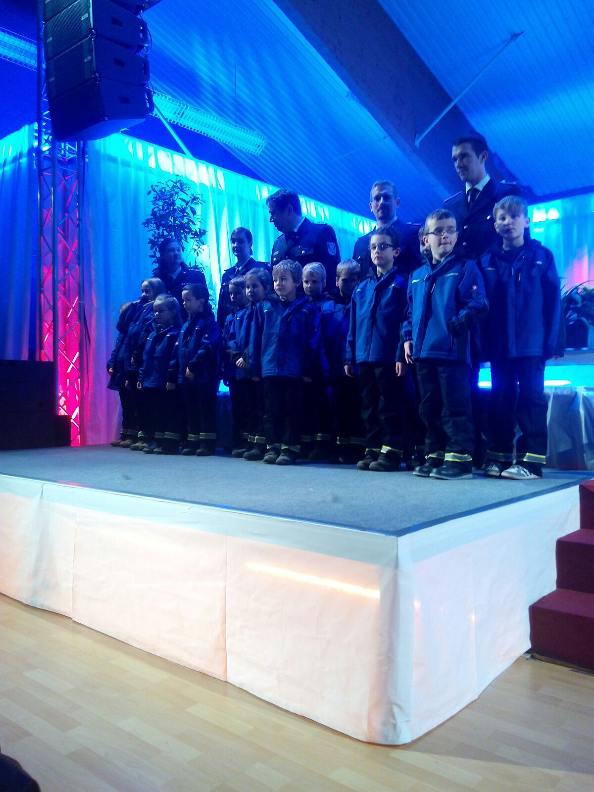 Vorstellung der neuen Uniform beim Neujahrsempfang der Stadt - 4