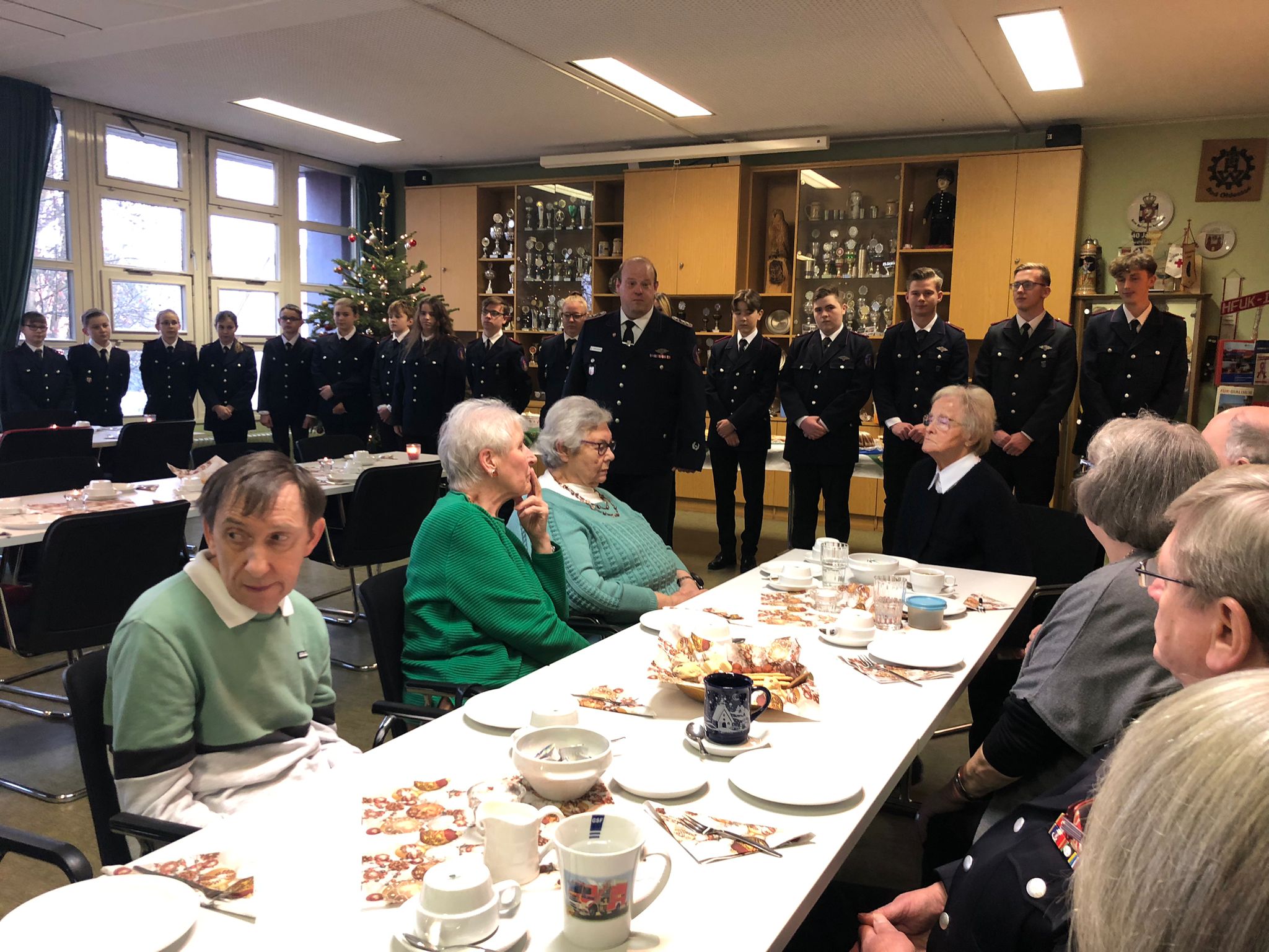 Adventskaffee für die Ehrenabteilung