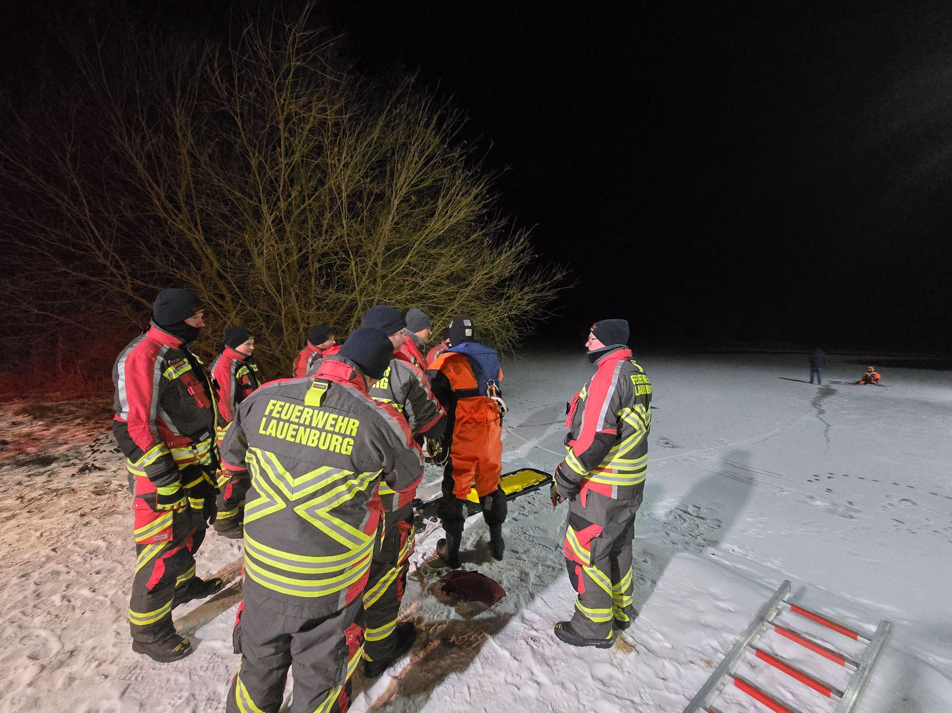 Eisrettungsübung - 3