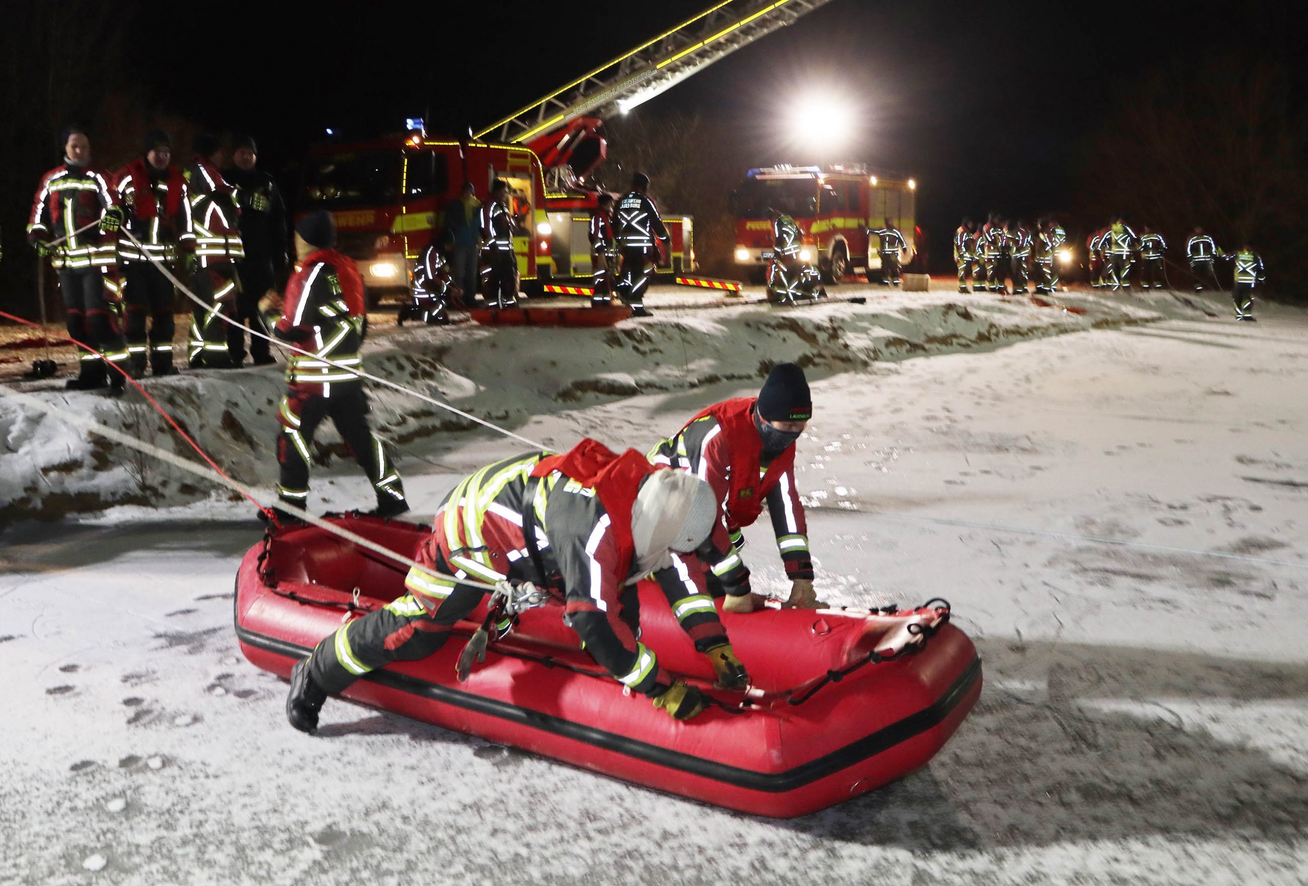 Eisrettungsübung - 7
