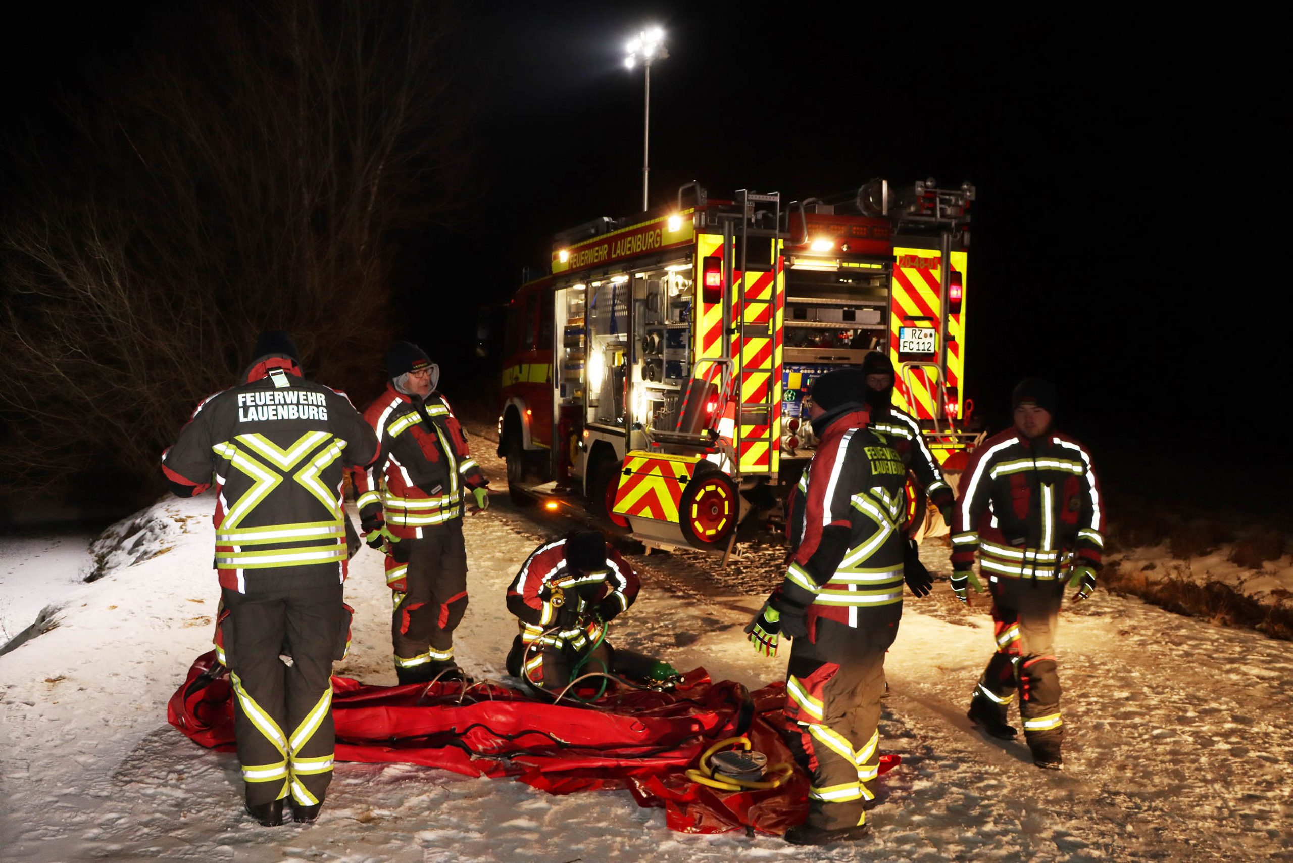 Eisrettungsübung - 10