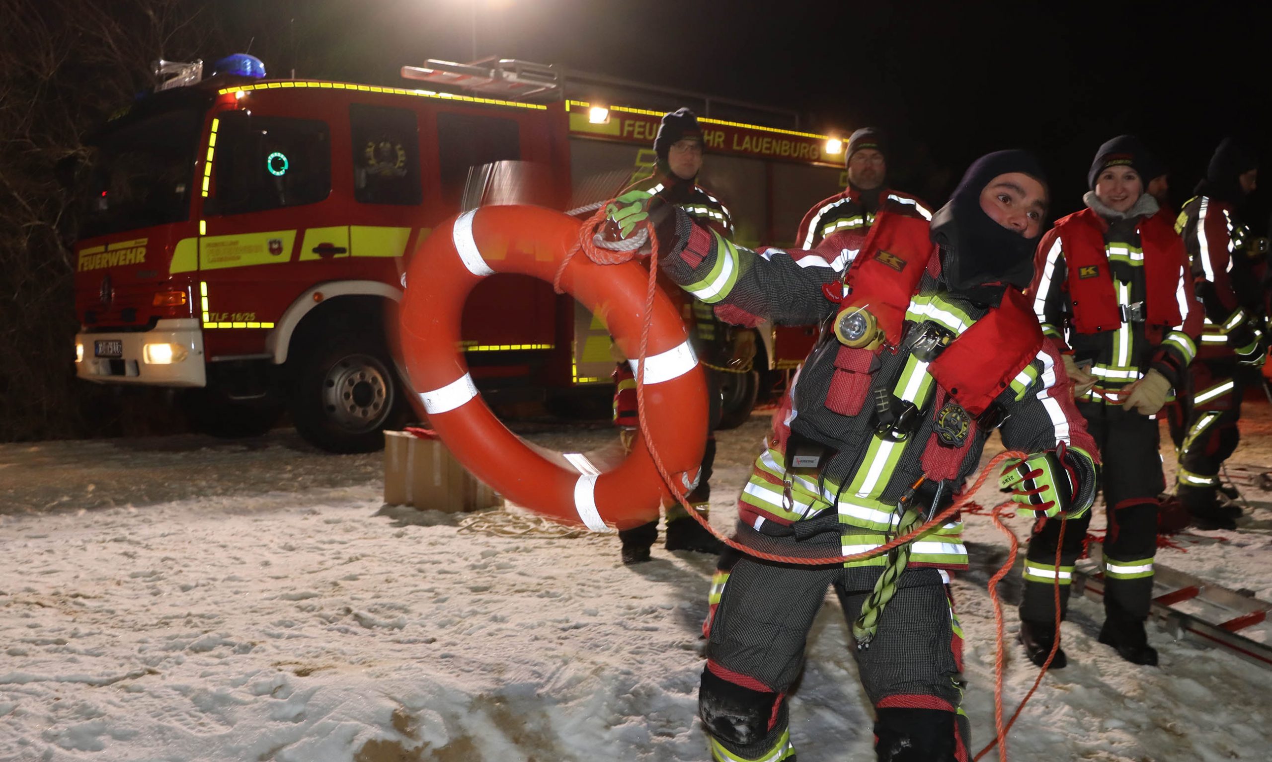 Eisrettungsübung - 14