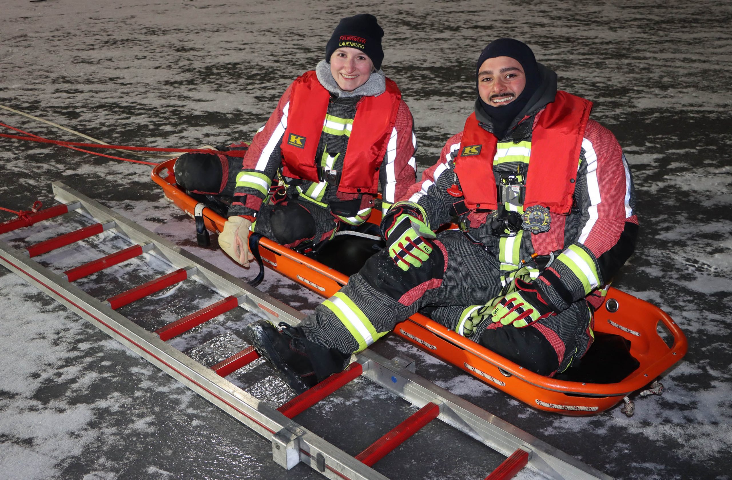 Eisrettungsübung - 17